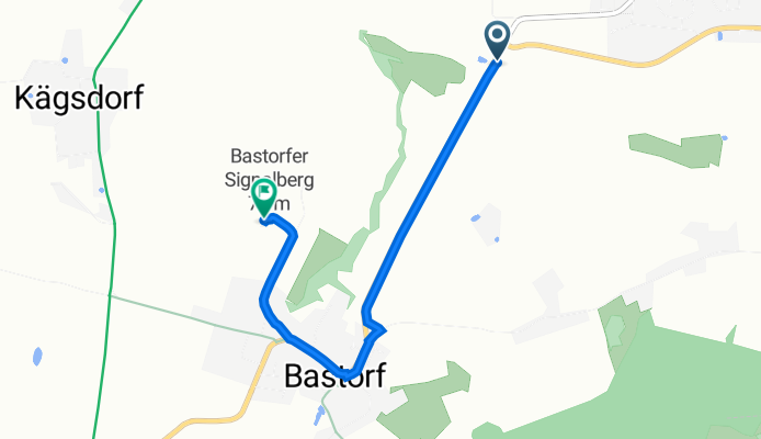 L 12, Kühlungsborn nach Zum Leuchtturm 8, Bastorf