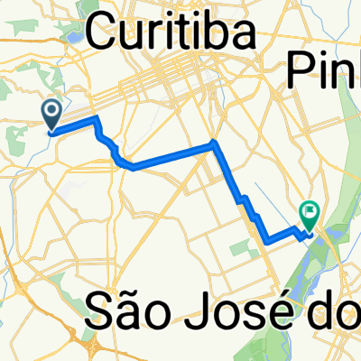 De Rua Doutor Celso Luiz Peixoto Ribas 3451 a Rua Tenente Antônio Miranda Marques 501