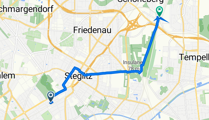 Hortensienstraße 8, Berlin nach Tempelhof-Schöneberg, Berlin