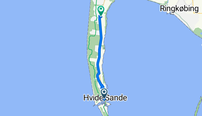 Parallelvej 3, Hvide Sande nach Holmsland Klitvej, Ringkøbing