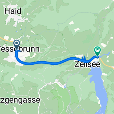 Schmuzerstraße 2, Wessobrunn nach Weghaus 1, Weilheim in Oberbayern