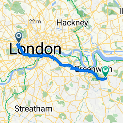 1–5 Nutford Pl, London to 26 Kidbrooke Grove, London