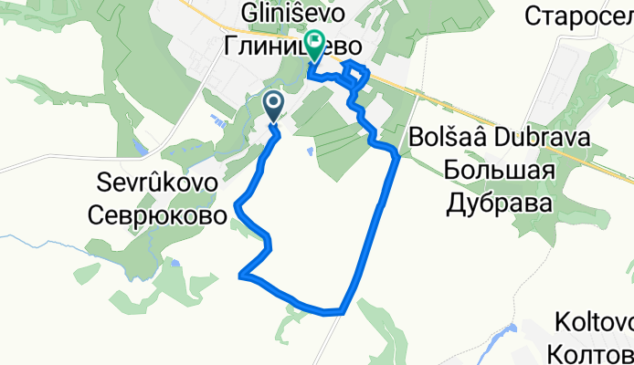 Брянский район до Глинищево