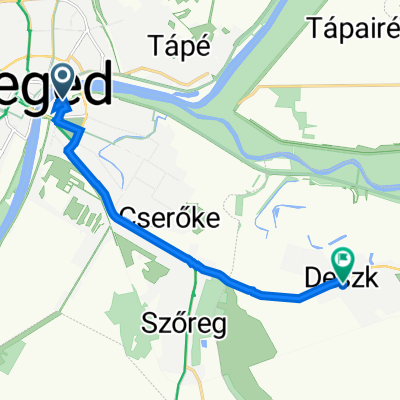 Jankovich utca 1, Szeged - Alkotmány utca 36, Deszk