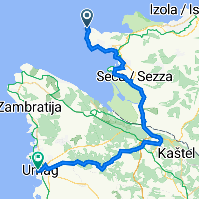 Stjenkova ulica 4 to Ulica Giuseppe Garibaldi 3, Umag