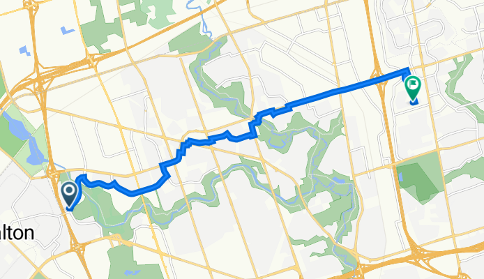 76 Harpreet Cir, Toronto to 91 Firgrove Cres, Toronto