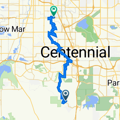 901–949 Berganot Trail, Castle Pines to 3416 S Cherry St, Denver