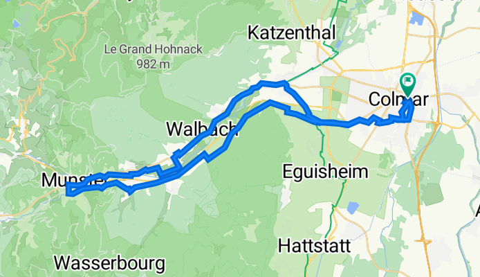 Colmar - Munster - Colmar