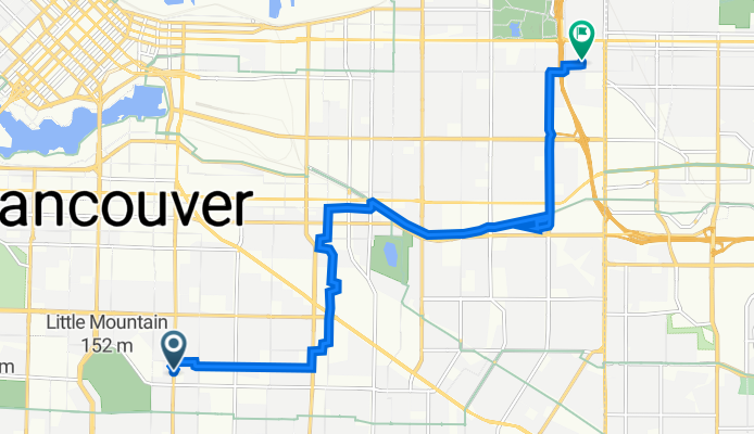 4818 Main St, Vancouver to 3515 E Georgia St, Vancouver