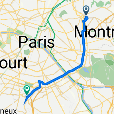 24 Rue des Bruyères, Les Lilas à 26 Villa Baudran, Arcueil