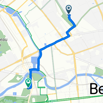 Gartenstraße 47, Berlin nach Paul-Löbe-Allee, Berlin