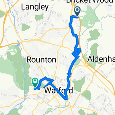 72 Bucknalls Lane, Watford to Metropolitan Station Approach, Watford