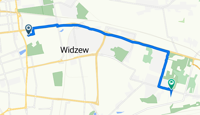 Zbiorcza 7A, Łódź do Zakładowa 86, Łódź