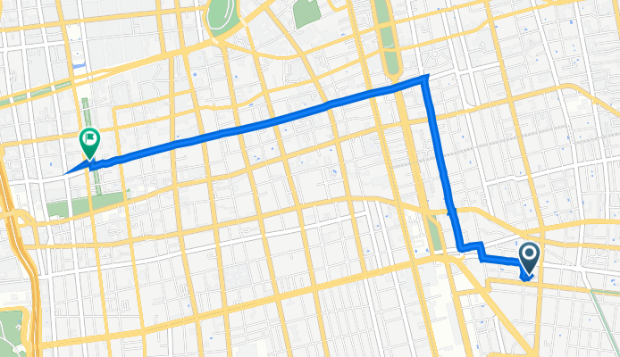 Fernández Concha 270, Ñuñoa a Nataniel Cox 254, Santiago