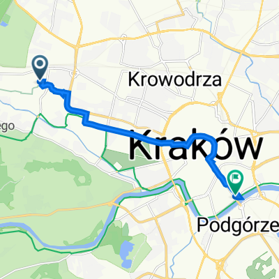 Samuela Bogumiła Lindego 1E, Kraków do Świętego Wawrzyńca 38, Kraków