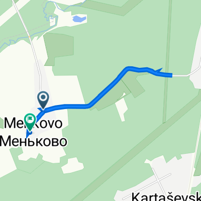 41К-216, деревня Меньково до Деревня Меньково, 88, деревня Меньково
