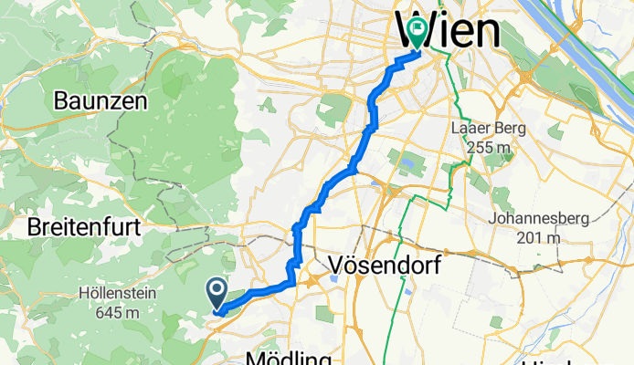 Nelkenweg 13, Perchtoldsdorf nach Siebensterngasse 9, Wien