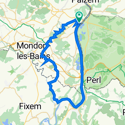 Mam Kätti op Schengen (F) 19/08 -20/08 - Vëlosummer 2023