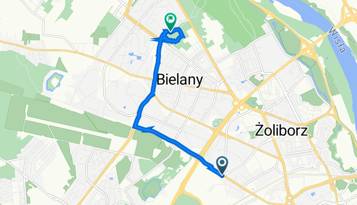 Powązkowska 43, Warszawa do Bielany, Warszawa