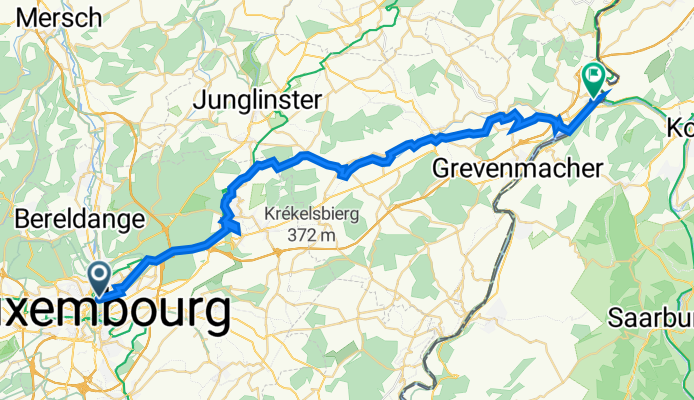 Tour K - Kirchberg-Ernster-Wasserbillig