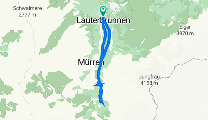 Lauterbrunnen - Trachsellauenen