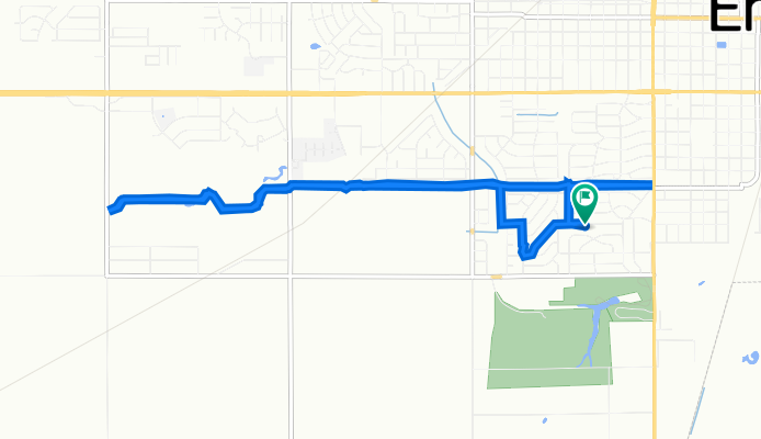 1417 W Thompson Ave, Enid to 1417 W Thompson Ave, Enid