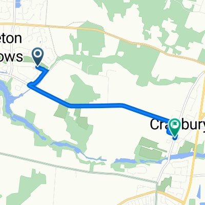 1919 Ravens Crest Dr, Plainsboro to 73 N Main St, Cranbury