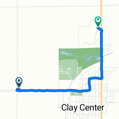Road 313 1210, Clay Center to Woodland Road 31371, Clay Center