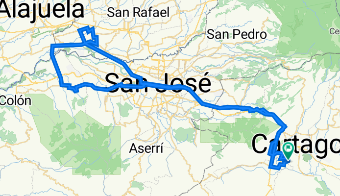 Cartago - Escazu - Santa Ana - Heredia