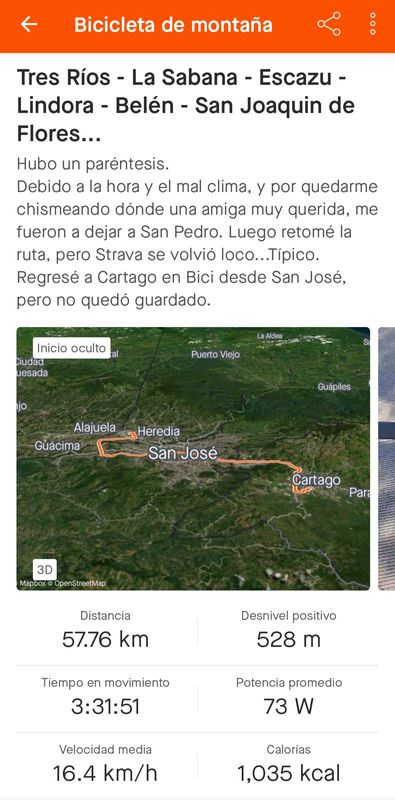 Cartago - Escazu - Santa Ana - Heredia