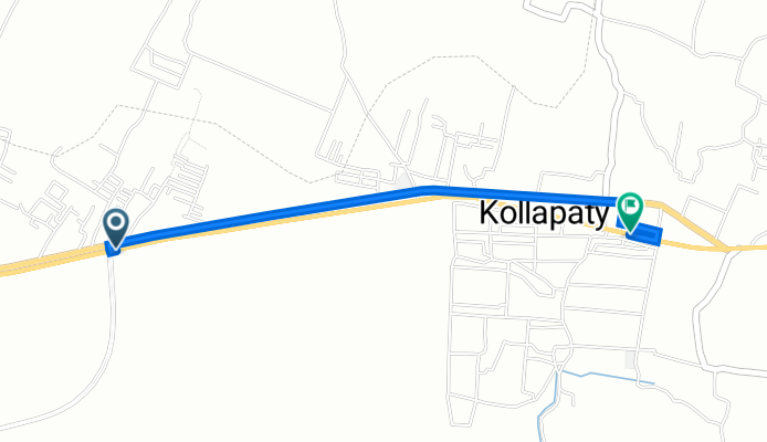 Ganapathypalayam Bus Stop, Majaragollappatti to M3CH+FM3, Salem