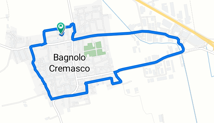 Via Sarajevo 1, Bagnolo Cremasco a Via Sarajevo 2, Bagnolo Cremasco