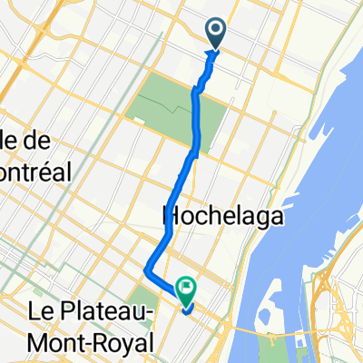 5610 Rue Sherbrooke E, Montréal à 1825 Av Malo, Montréal