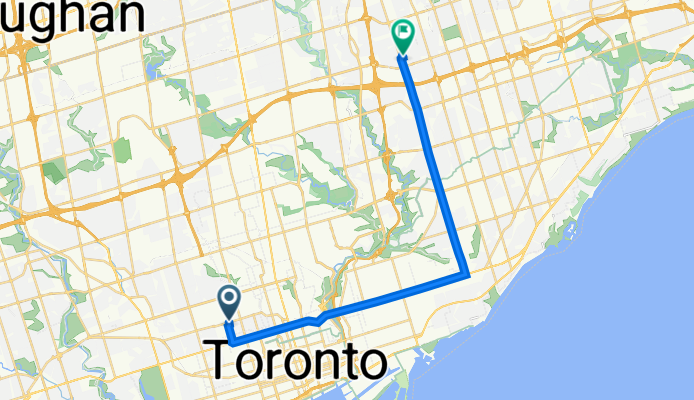 639 Dupont St, Toronto to 2743 Victoria Park Ave, Toronto