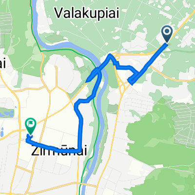 Nemenčinės plentas 15, Vilnius to Kalvarijų gatvė 135A, Vilnius