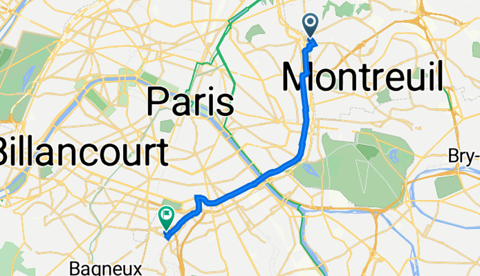 24 Rue des Bruyères, Les Lilas à 26 Villa Baudran, Arcueil
