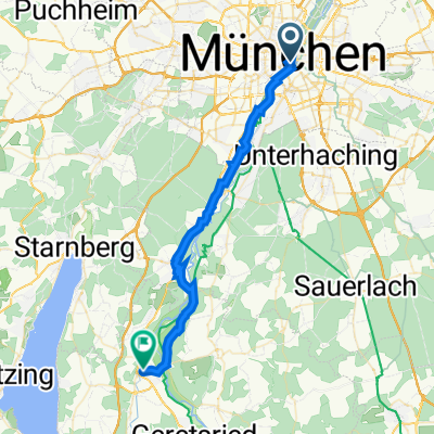 Isartorplatz, München nach Sauerlacher Straße 15, Wolfratshausen