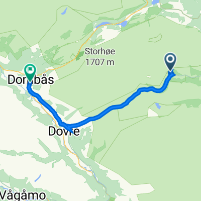 Grimsdalsvegen 2138 to Nordre Stasjonsvegen 26