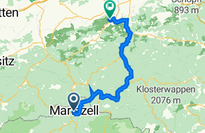 Route in der Bikemap App öffnen