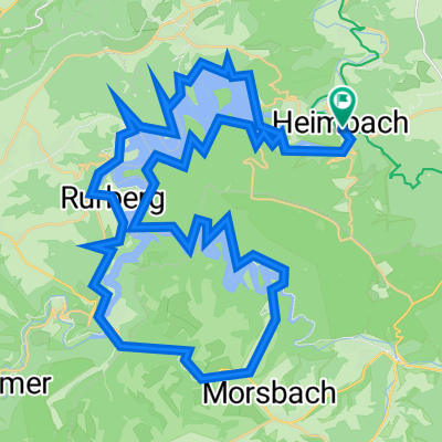 Heimbach Rurtalsperre ca 60km