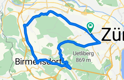 Route in der Bikemap App öffnen