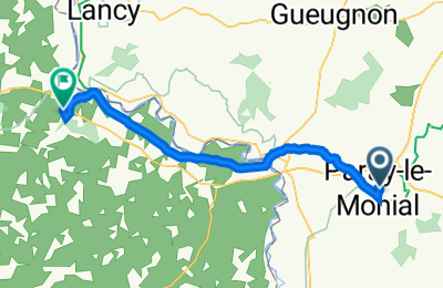 Route in der Bikemap App öffnen