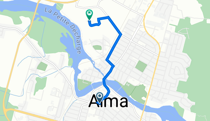 682 Rue Scott O, Alma à 1100 Rue Melançon O, Alma