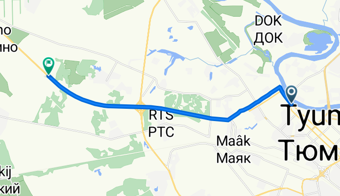 ΡΠ»ΠΈΡΠ° Π Π΅ΡΠΏΡΠ±Π»ΠΈΠΊΠΈ, 2, Tyumen to 71Π-1709, Tyumen