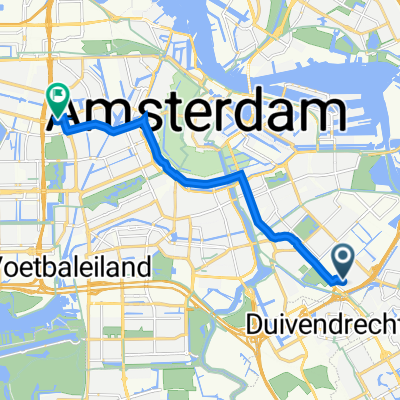 Oogststraat 88, Amsterdão a Orteliuskade 117, Amsterdão