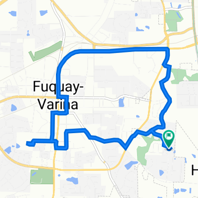 724 Minerva Dale Dr, Fuquay-Varina to 720 Minerva Dale Dr, Fuquay-Varina