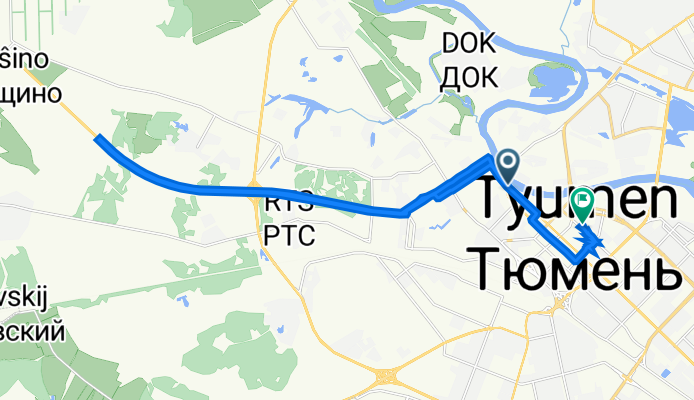 ΡΠ»ΠΈΡΠ° Π Π΅ΡΠΏΡΠ±Π»ΠΈΠΊΠΈ, 2, Tyumen to ΡΠ»ΠΈΡΠ° ΠΠ°Π½ΡΠ΅ΡΡΠΈ, Tyumen