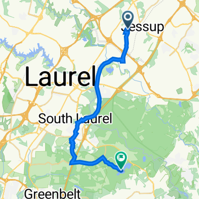 8230 Preston Ct, Jessup to 10901 Scarlet Tanager Loop, Laurel
