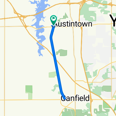 6568 Mahoning Ave, Youngstown to 20 Harold Ave, Youngstown