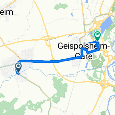 23A Rue de Hattisheim, Geispolsheim à 8 Rue du Fort, Geispolsheim